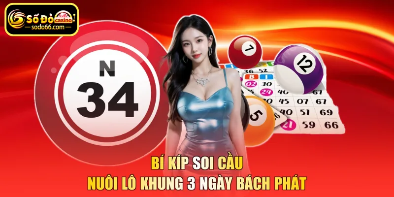 Bí kíp soi cầu nuôi lô khung 3 ngày bách phát
