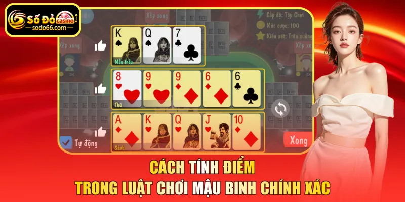 Cách tính điểm trong luật chơi mậu binh chính xác